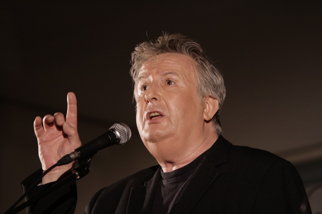 Gilbert Laffaille à Barjac (photo Anne-Marie Panigada)