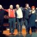 Les amis chanteurs sur un plateau