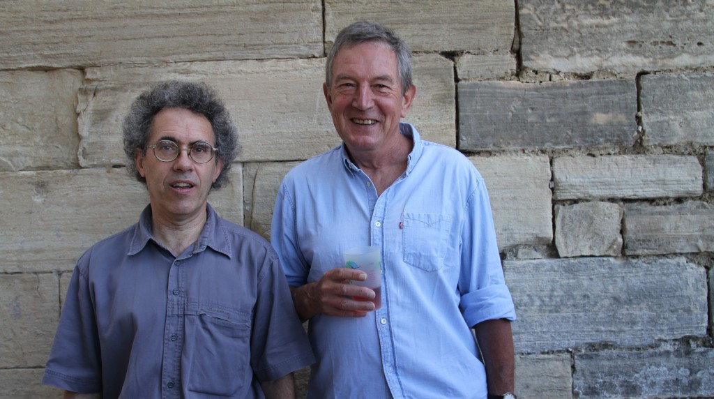 Eric Nadot et Michel Bühler, lauréats 2013 du Prix Jacques-Douai (photo Catherine Cour)