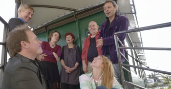 Roger Riffard, « observateur de nénuphars au clair de lune »