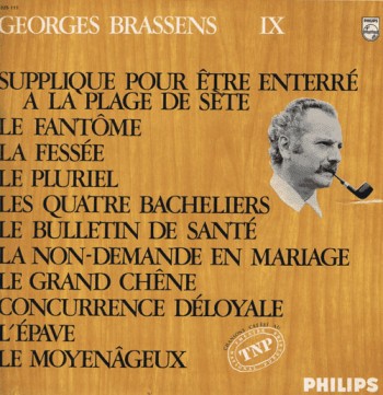 Brassens Supplique pour être enterré suer la plage de Sète 1966