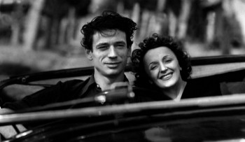 Edith Piaf et Yves Montand (photo DR)