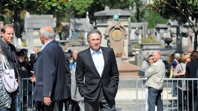 Michel Drucker au Père Lachaise (photo DR)