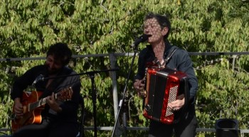 Michel Tayeb et Claudine Lebègue (photo Marc Buonomo)