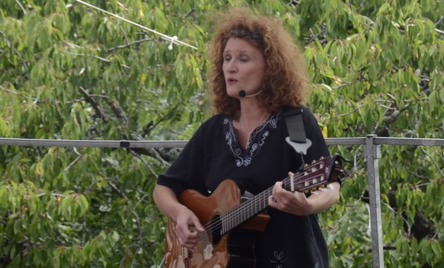 Pourchères 2015. Véronique Pestel, ruisseau de femmes