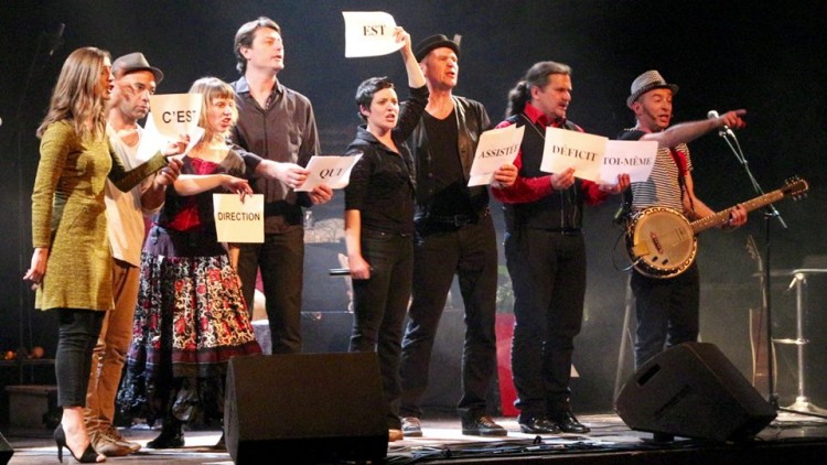 Les Didoudingues, lors de leur récente prestation au festival Bernard-Dimey (photo DR)