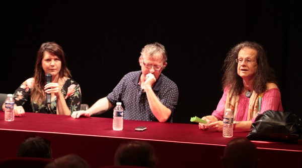 Roxane Joseph, Michel Kemper et Hélène Hazera (photos Catherine Cour)