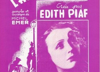 Edith Piaf « L&rsquo;accordéoniste »