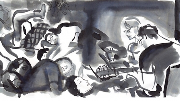 Lallemant, Lafore et Diterzi font sieste commune