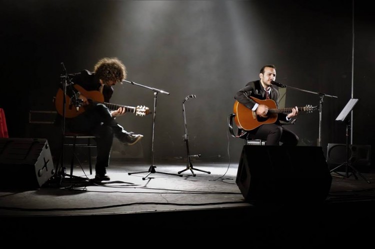Andrea Belli et Franco Pietropaoli (photo d'archives DR)