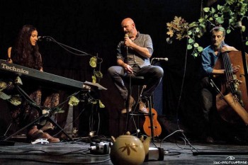 Dyne, Guillo et Duret au Dar Lamifa (photos JM Melat-Couhet)