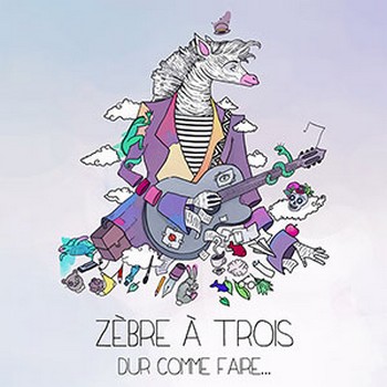Zèbre à trois « Jo le squelette »