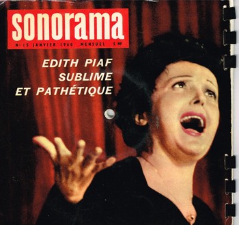 Au sommaire, un entretien avec madame Piaf à la veille de son Olympia en 1961