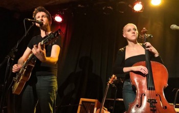 Frédéric Bobin et Hélène Piris à A Thou bout d'Chant (photos Anny-Claude Durbet)