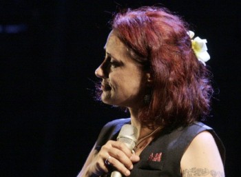 Géraldine Torres à Barjac (photo Anne-Marie Panigada)