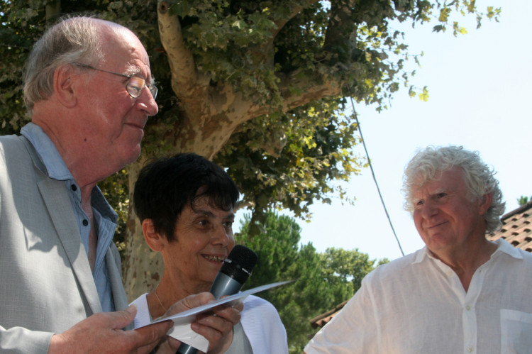 Jacques Bertin, Jacqueline Girodet et Bernard Joyet (photo Anne-Marie Panigada)