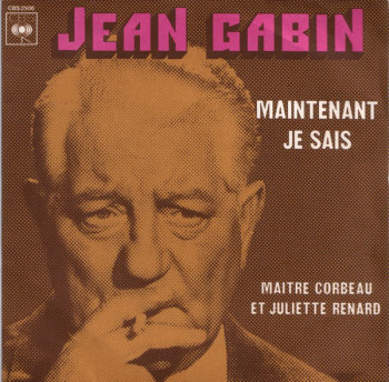 GABIN Maintenant je sais 45t 2 titres 1974