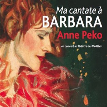 MA CANTATE A BARBARA, LE DISQUE C’est le disque qu’on emportera avec soi, ému par ce que vient de nous donner Anne Peko sur scène, pour en garder, en fixer la souvenir précis. Et on aura raison. On peut aussi acheter ce précieux opus cause à la rumeur flatteuse sur la Peko, au regret qu’on a de ne pas l’avoir vue, que Paris et son Théâtre des variétés sont bien loin de chez soi… Bien sûr qu’on y retrouve gravés pas mal de titres emblématiques de Barbara (Marienbad, Nantes, Au bois de Saint-Amand, Ma plus belle histoire d’amour, L’aigle noir, Une petite cantate…) mais aussi d’autres moins en vue, qu’à moins de posséder l’intégrale de la grande dame brune on peut ne pas connaître : Gare de Lyon, Du bout des lèvres, J’ai troqué, De jolies putes vraiment, De Shanghaï à Bangkok… Rien que ça est important. Qui plus est le timbre d’Anne Peko est éloigné de celui de Barbara : mine de rien, ça crée la distance nécessaire pour oublier Barbara, pour s’en s’encombrer d’un poids inutile se consacrer aux seules chansons, éventuellement les redécouvrir sans le trop-plein d’émotion qui peut nuire. Cet album a été enregistré en avril de cette année, avec Pierre-Michel Sivadier, Jean-Lou Descamps et Sylvain Rabourdin pour musiciens. Anne Peko, Ma cantate à Barbara, Fracas/EPM/Socadisc 2018 MK