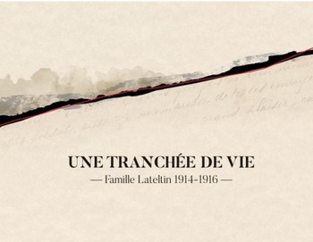 DE VICTOR LATELTIN À ROMAIN LATELTIN, UNE TRANCHÉE DE VIE C’est la Grande Histoire vue par la petite, la fenêtre familiale qui s’ouvre sur le monde, sur l’immonde. Par le sort d’un soldat parmi tant d’autres. Lui se nomme Victor Lateltin, immigré italien né en avril 1879 à Riva Valdobbia. Il a 35 ans en août 1914. Marié à Célestine Bacot, il a quatre garçons. Le plus jeune a seulement un mois quand Victor s’en va à la guerre. Victor mourra en avril 1916, des suites de graves blessures à la bataille de Verdun. Romain est un des petits-fils de Victor. Il est chanteur, à la hauteur de quatre albums « chanson/pop » et d’un autre de piano. Il y a deux ans, il a créé, avec son copain et confrère Théophile Ardy, le groupe Fharo, groupe conceptuel autour du western. Là, c’est d’un tout autre far-west qu’il s’agit, la prétendue « der des ders » qui ne le fut pas, la « grande boucherie » de 14-18. En discutant avec son parrain lors d’un repas de famille, Romain apprend que celui-ci a reconstitué le périple militaire de l’ancêtre combattant, par la correspondance de ce dernier avec sa femme, ses enfants et son oncle. Nait alors l’idée chez Roman de rendre un singulier, étonnant et émouvant hommage à son grand-père. Ce qui n’aurait pu être qu’un projet familial prend la juste proportion d’un témoignage universel. Par cet aïeul tombé au front, un hommage à tous les poilus, tous ceux qui se sont battus ; ceux, nombreux, à y avoir perdu la vie. Le projet fut d’abord ce présent livre-disque, le regard sur une époque, sur une famille. Et le bourbier des tranchées : la boue, le sang, la merde. Les mots d’émotion, calligraphiés sur les lettres et les cartes postales, ceux qui rassurent. Et ces autres qui, malgré la censure militaire qui relit toute correspondance, contiennent en eux l’inquiétude, la peur de ne pas revoir son aimée, ses enfants. A travers les lettres de Victor, tout est palpable, concret, prégnant. Bouleversant. A travers le travail de Romain, tout est restitué, quasiment en l’état. Sur ce disque est aussi tirée une chanson, écrite et composée avec Ardy. Et, avec ce dernier et Sabrina Livebardon, un spectacle est en cours de création. On peut commander ce livre (format à l’italienne, comme pour mieux respecter les origines) à l’artiste dont c’est, à l’évidence, le travail le plus atypique. MICHEL KEMPER