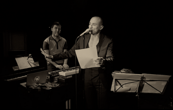 Denis Rivet et Mehdi Krüger à Agend'Arts (photo Julien Rochette)