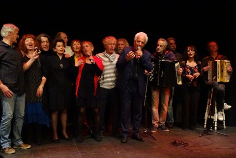 Aznavour chez Brassens, à Vaison