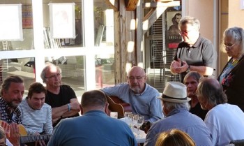 Dans les couloirs du festival (photos Michel Trihoreau)