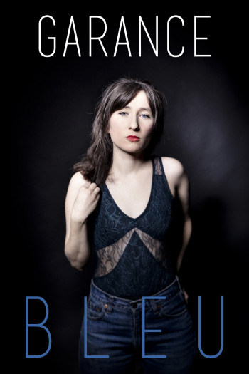 Garance Affiche pour Bleu -Photo David Desreumaux -Graphisme Romain Dao