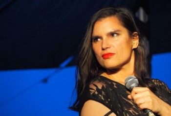 Lily Luca à Pourchères (photo Michel Dauzat)