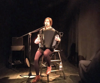 Louise O'sman à Avignon, 2019 Photos ©Sarah Adamntiadis