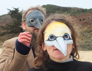 Guillemot et la Folle de Bassan (photo de presse non créditée)