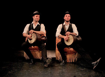 Jérémie Abt et Bastian Pfefferli, du duo Braz Bazar.