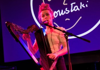 Francœur lors du Prix Moustaki 2020 (photo Vincent Capraro)