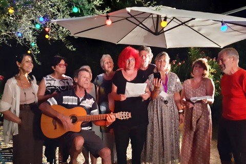 Barjac 2020. En ces jardins fleurirent des chansons