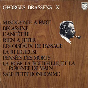 Georges Brassens « Pensées des morts »