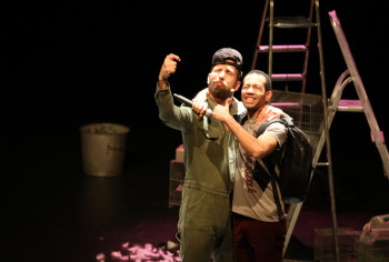Le petit prince slam. Tomislav & Fafapunk ©Samuel Veysseyre