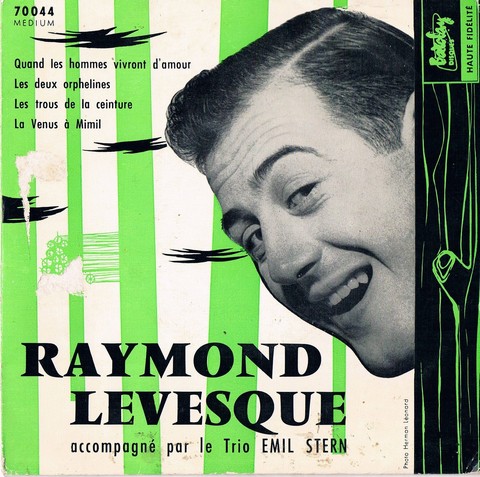 Raymond Lévesque, 1928-2021