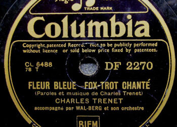 Charles Trenet « Fleur bleue »