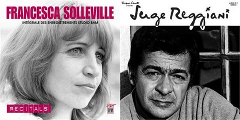 Francesca Solleville et Serge Reggiani deux interprètes parmi d'autres