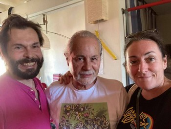 Alexandre Leitao, Dominique Cravic et Claire Elzière (photo non créditée prise sur facebook)