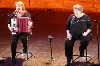 Michèle Bernard et Monique Brun (photo Anne-Marie Panigada)
