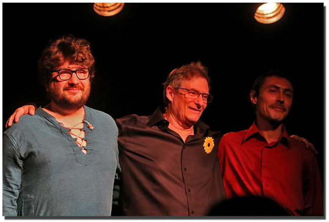 Nicolas Duclos, Rémy Tarrier & Olivier Philippson au FLF ©Patrick Boez