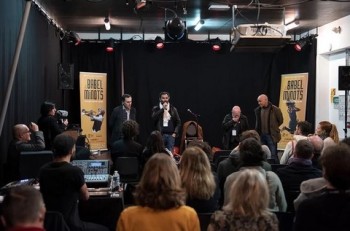 Lors de la présentation du festival (photo Jean de Peña)