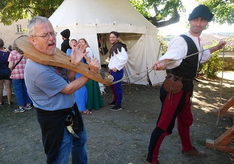 Où on apprend que, en 1461, Michel Kemper eut de sérieux ennuis suit à un éarticle éreintant François Villon lors du passage d'icelui au festival de Barre-Jacques (photo Babette Richard) 