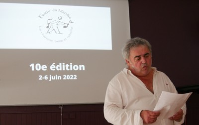 Eric Laurent, le boss du Festiv'en Marche (photo Didier Kovacs)