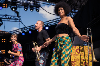 À Jazz à Vienne Photo Les Flous furieux Greg Rubin