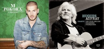 Le "Updated" de Pokora en 2011 ; le "chante les plus belles chansons françaises" d'Aufray de ce mois de juin 2013.