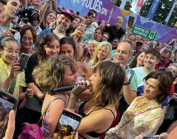 Juliette Armanet, très proche de son public.