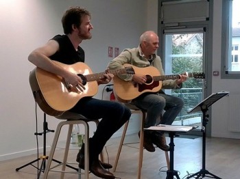 Frédéric Bobin et Yvan Marc (photo MK)