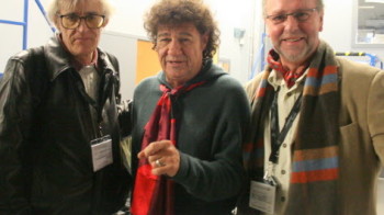 Albert Weber, Robert Charlebois et Jacques Schleef (photo non créditée)