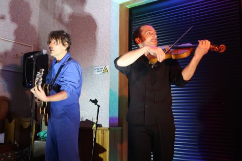 Nicolas Jules en duo à Veynes Photo © Agnès André